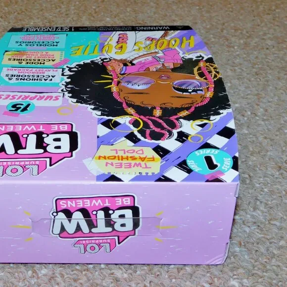 2021 MGA LOL Surprise Be Tweens 6" Hoops Cutie Fashion Doll MIB Brand New L.O.L. - Picture 11 of 11